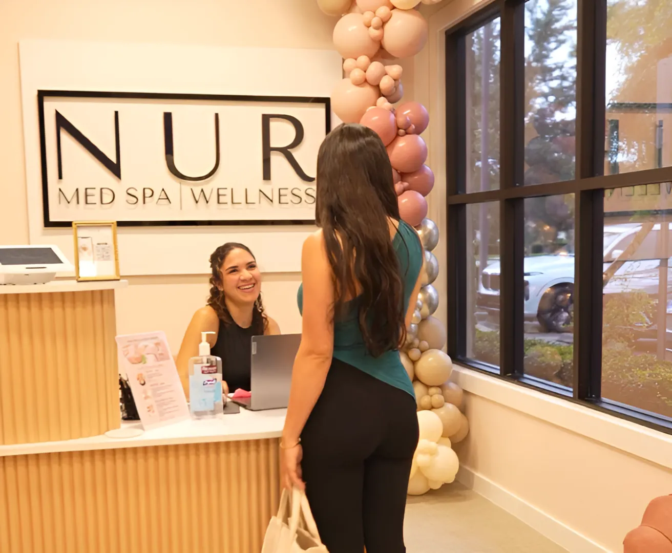 NUR Med Spa Wellness Front Desk
