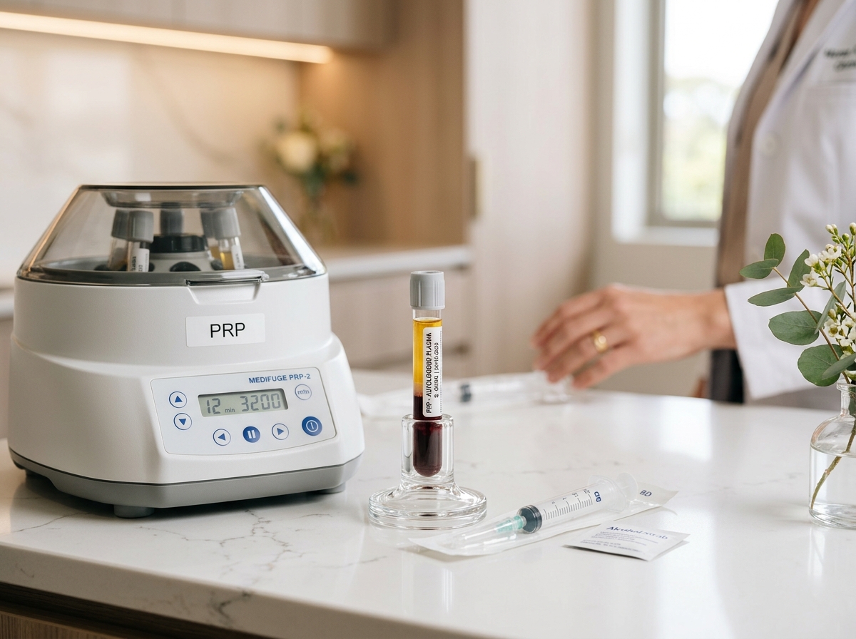 O-Shot PRP preparation and treatment metrics