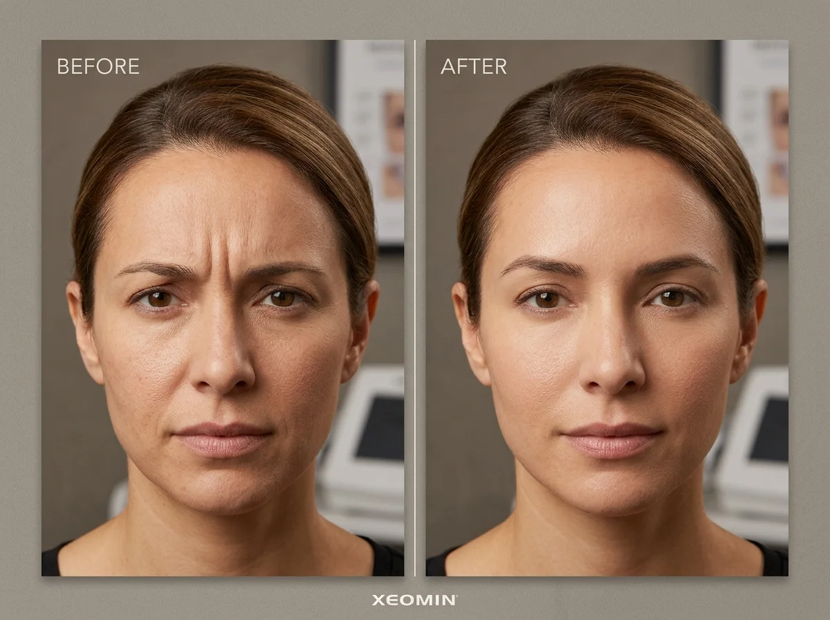 Glabellar Frown Lines